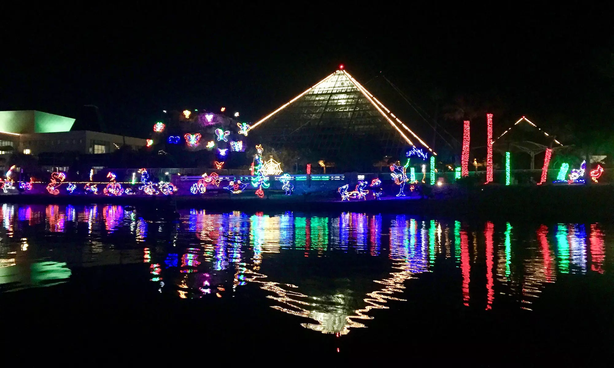 Moonlight Kayak Tour of the Festival of Lights for 2 or 4 from Beach Town Tours (Up to 61% Off) - Primary Image