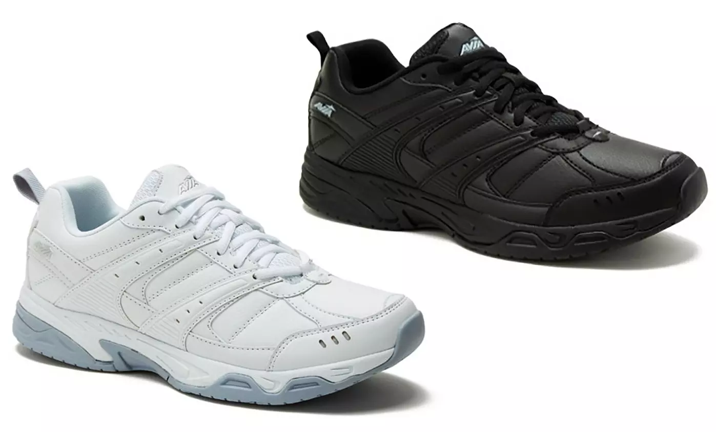 Avia Men's Lace-Up Slip-Resistant Athletic Shoes. Wide Width Available. - Primary Image