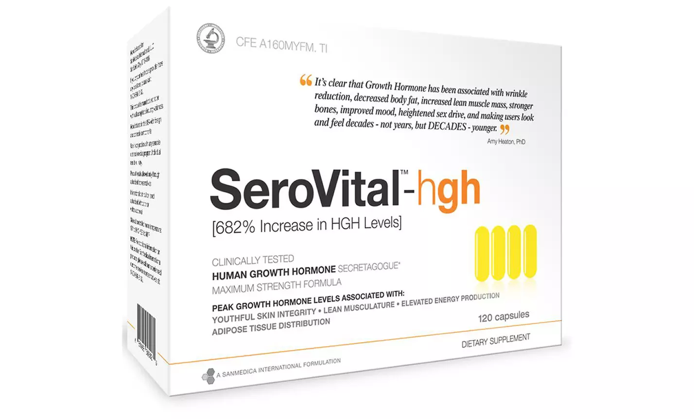 SanMedica SeroVital Clinical Strength Supplement (120-Count) - Primary Image