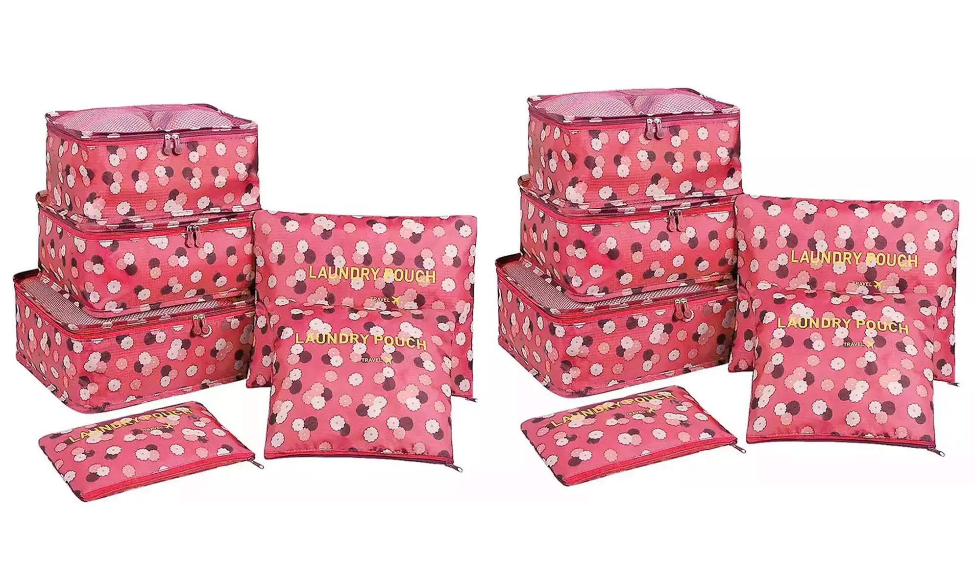 1x oder 2x 6er-Set Gepäck-Organizer