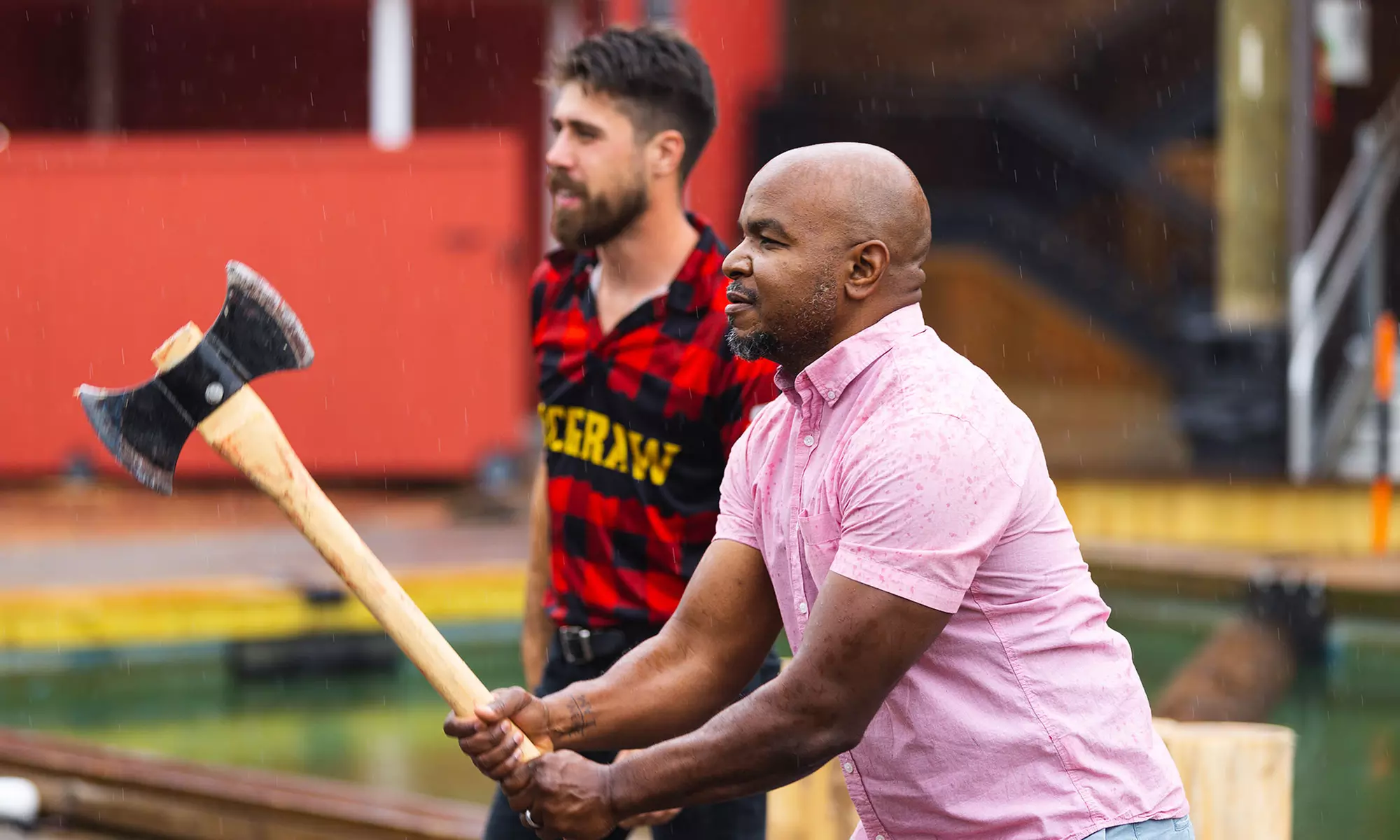 Paula Deen's Lumberjack Feud Show with Supper Plate