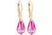 Boucles d'oreilles ornées de cristaux Swarovski® de la marque Ah! Jewellery - Second Medium