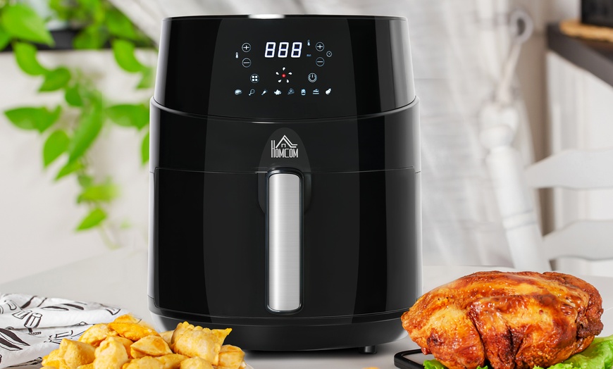 Up To 11% Off HomCom Air Fryer Oven With Digital Display | Groupon