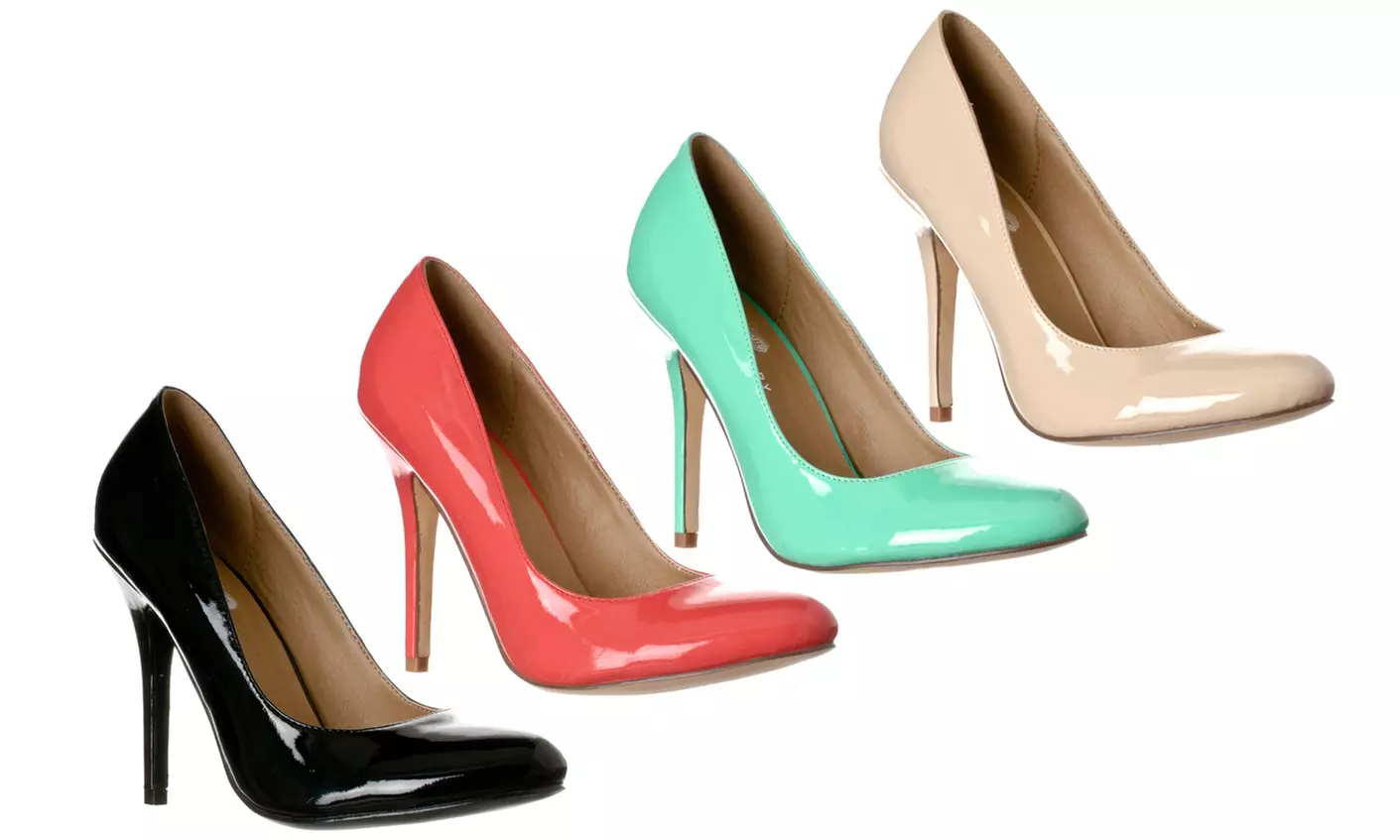 Riverberry Women's Piper Round Toe High Heel Pumps - Primary Image