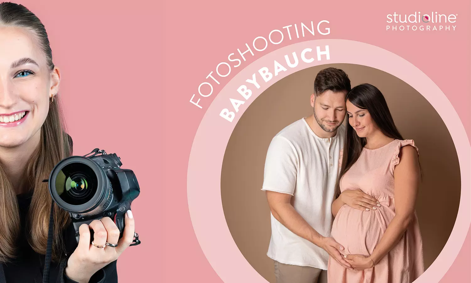 60 Min. studioline PHOTOGRAPHY Fotoshooting Erlebnis + Goldcard