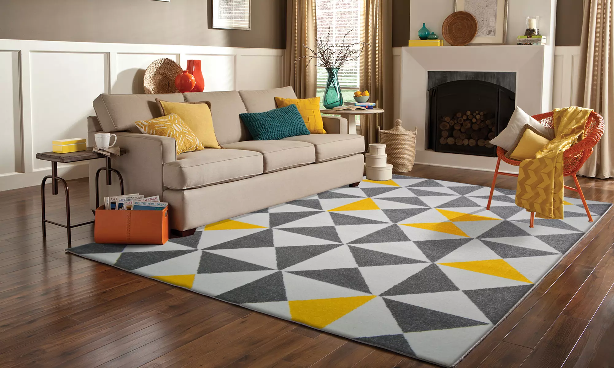 Tapis scandinave de la marque Tapis Nazar, collection AYA - Primary Image