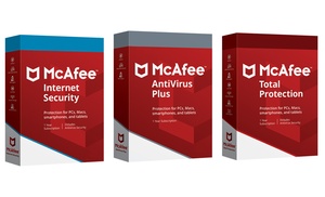 McAfee AntiVirus Range for One Year