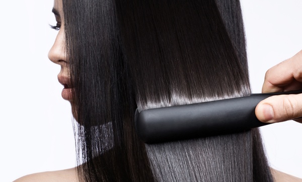 permanent hair straightening groupon