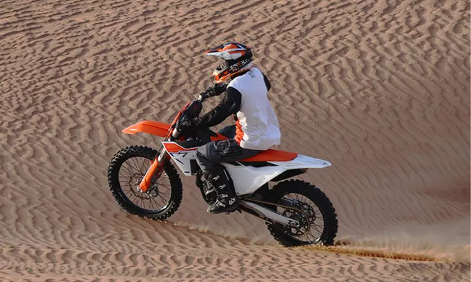 Self-Drive Dirt Bike Adventure in Open Desert