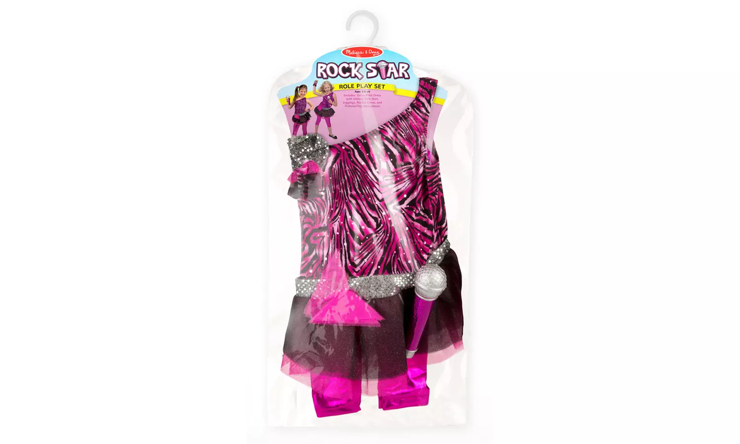 Melissa & Doug Kid's Rockstar Costume
 - Second Medium