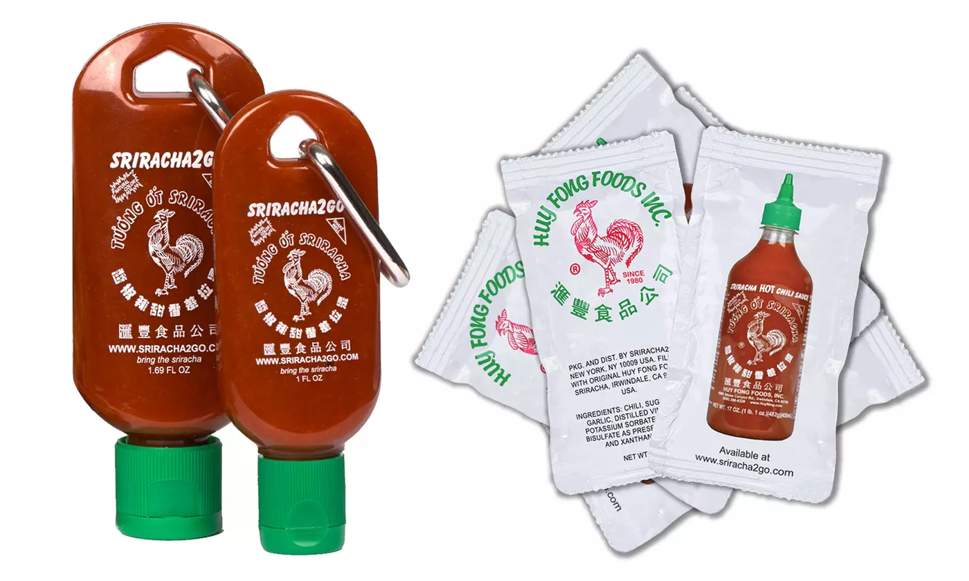Sriracha2Go Keychains and Mug - Second Medium