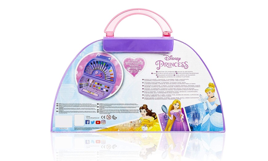 Image 9: Sambro Frozen 2 or Princess Carry Along Art Case