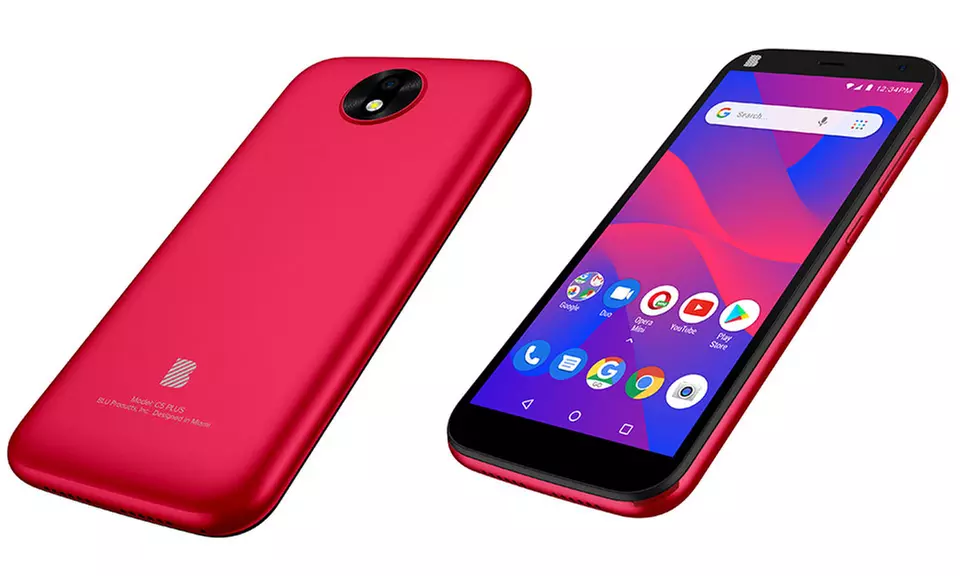 BLU C5 Plus C130EQ 16GB Dual-Sim Smartphone (GSM Unlocked)(New) - Second Medium