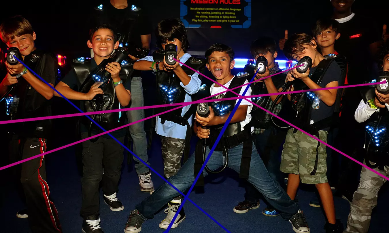 One Standard Game One Hour of Unlimited Play for One at FunDimension Family Entertainment Center (Up to 25% Off) - Primary Image