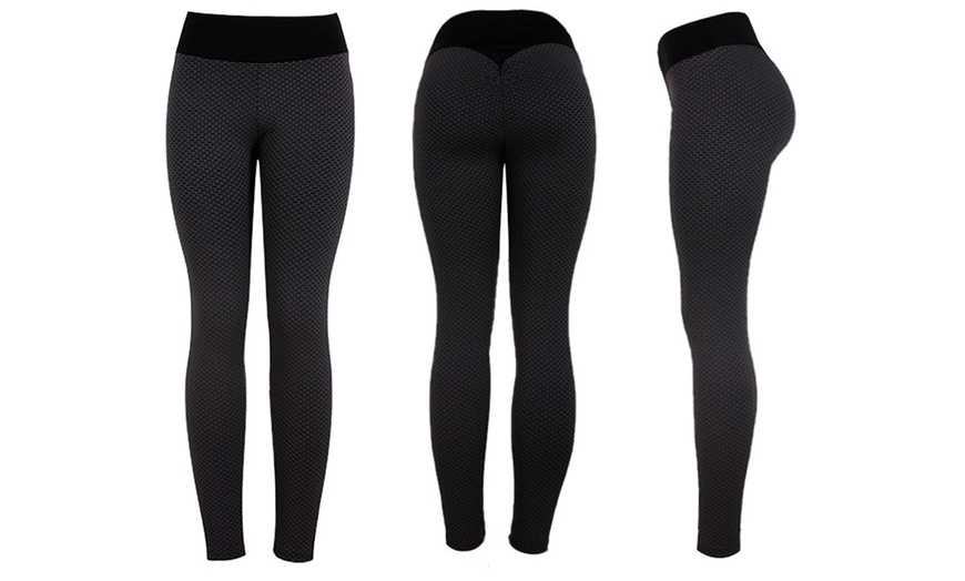 Image 3: Seamless Fitness Yoga Pants