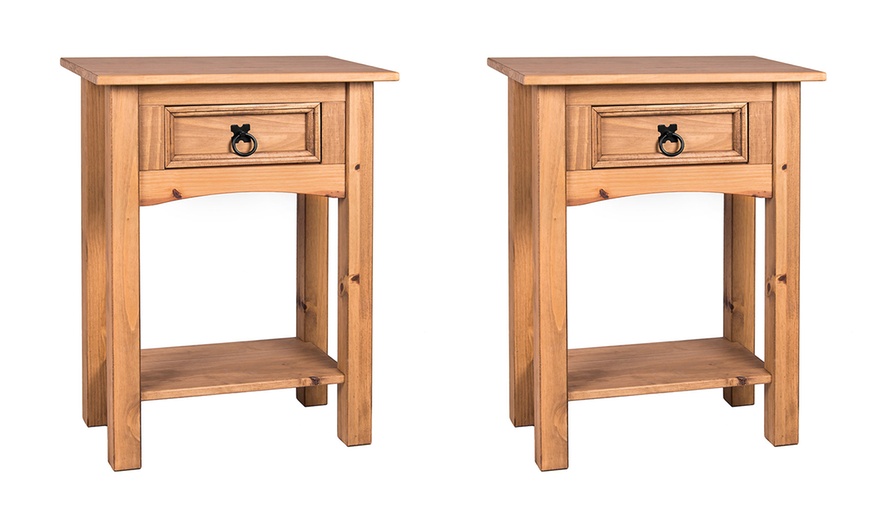 Image 17: Corona Solid Pine Furniture