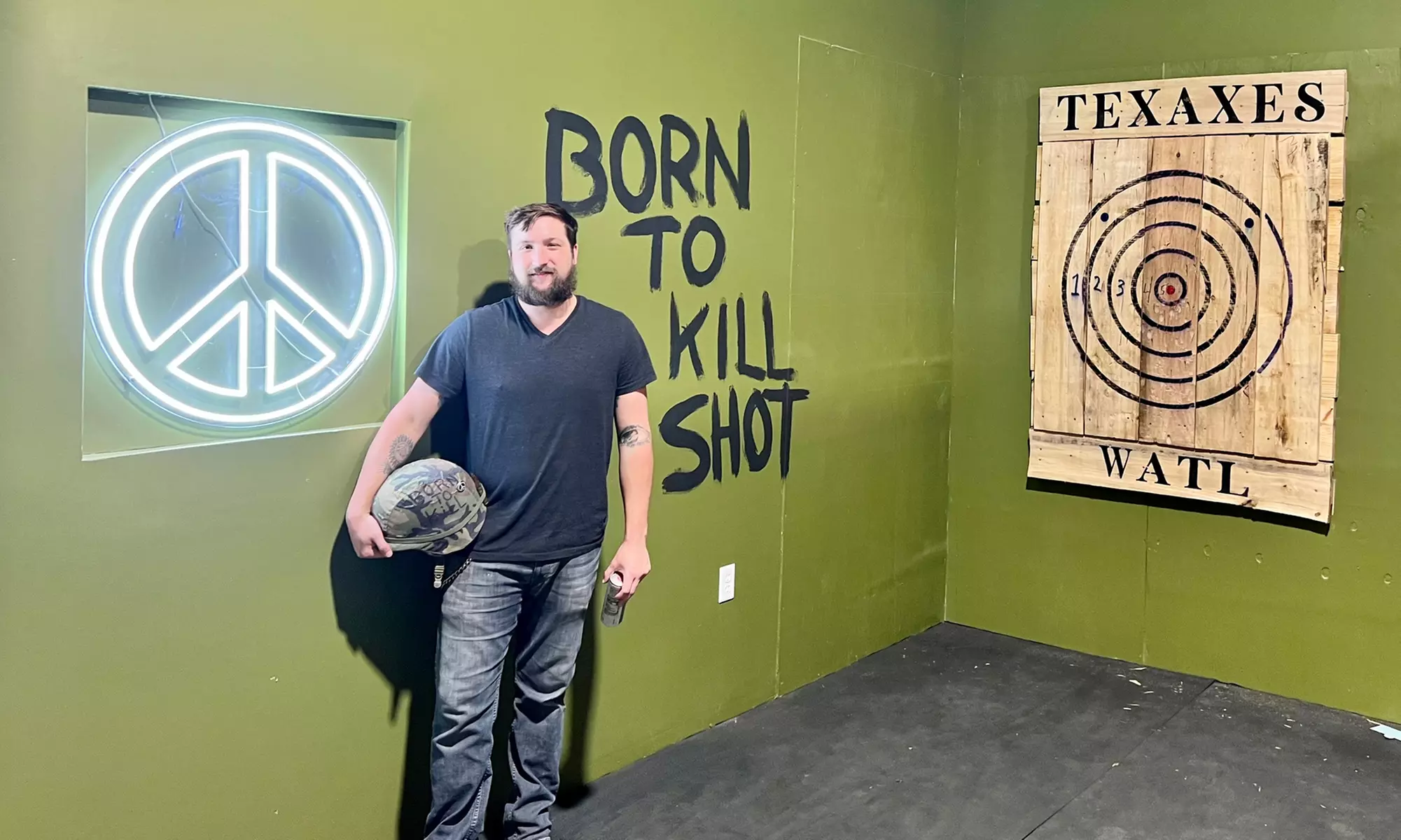 60-Minute Axe Throwing Lane Rental For Up to Two or Four People at Tex Axes (Up to21% Off) - Second Medium