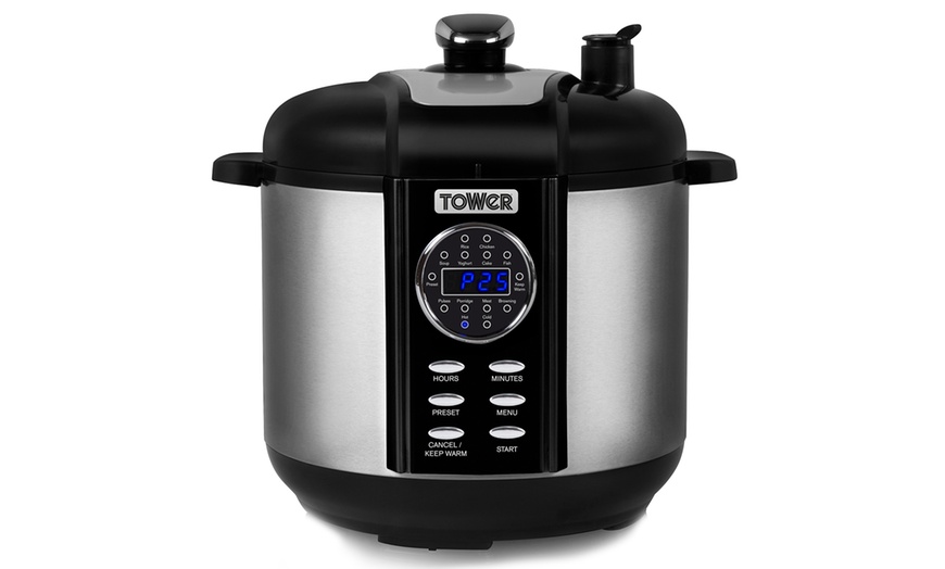 Image 2: Tower 6L Pressure Multi-Cooker