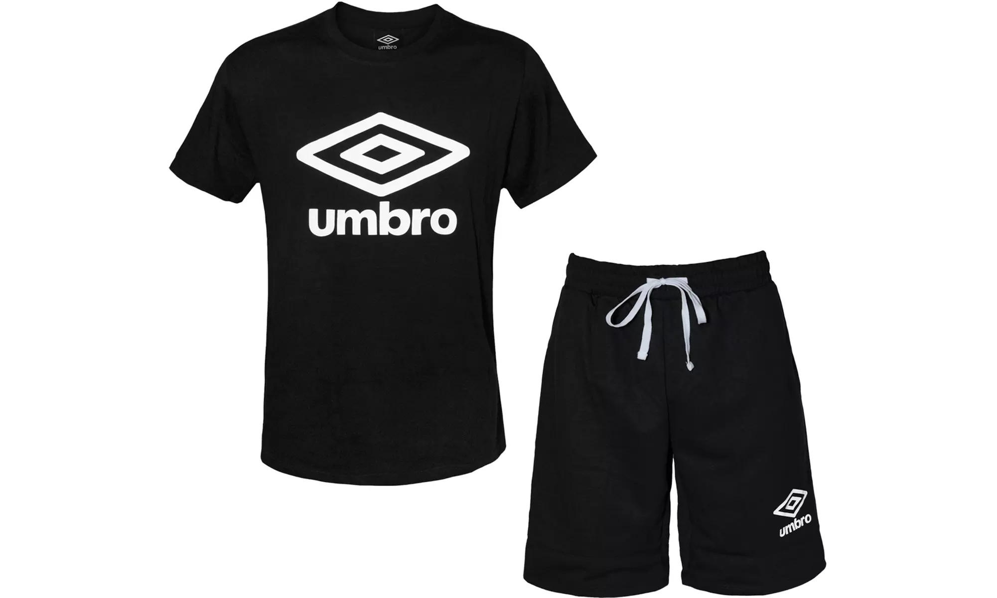 T-shirt e pantaloncini in cotone da uomo Umbro