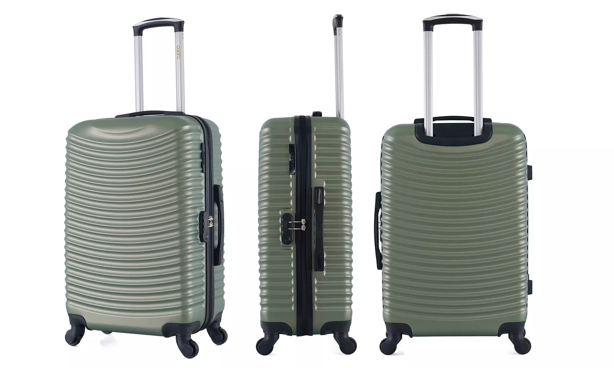 Ensemble de valises Etna kaki