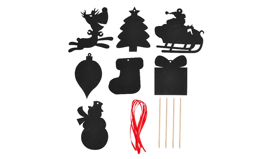 Image 4: Christmas Scratch Decorations