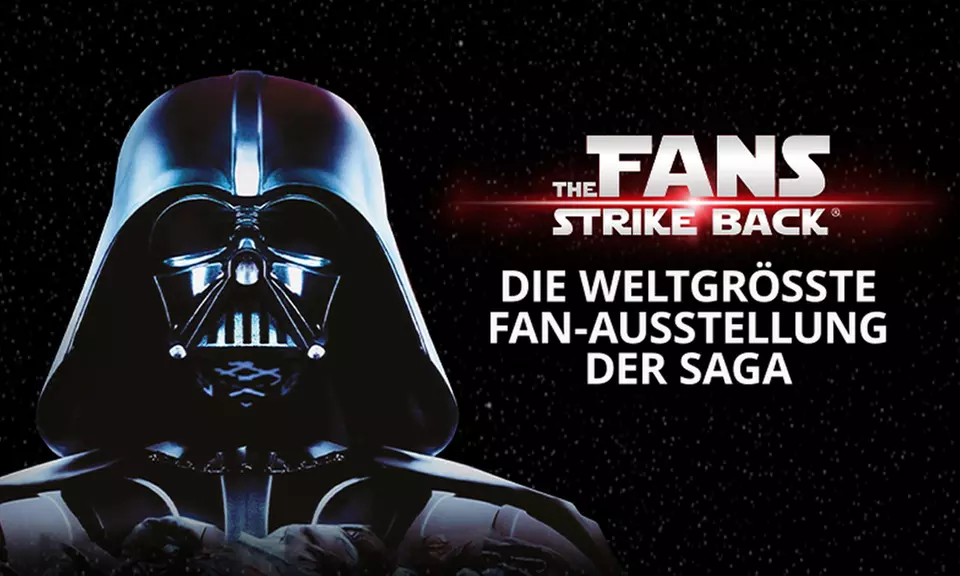 Fans strike Back: Die weltgrößte Fan-Ausstellung der Saga, einlösbar vom 29.4.-17.5. in Berlin (bis 25% sparen) - Primary Image