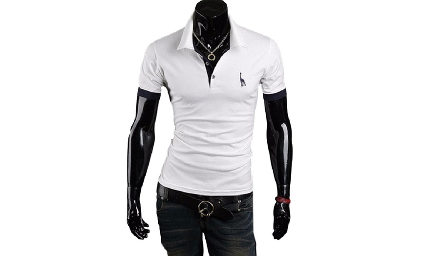 Image 3: Two-Pack Men's Polo T-Shirts