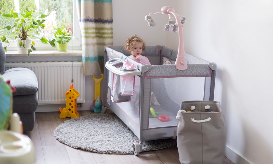 Image 6: Kinderkraft Travel Cot