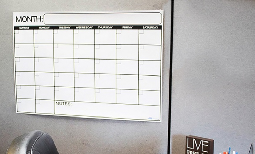 Jumbo Dry Erase Wall Calendars  Groupon Goods