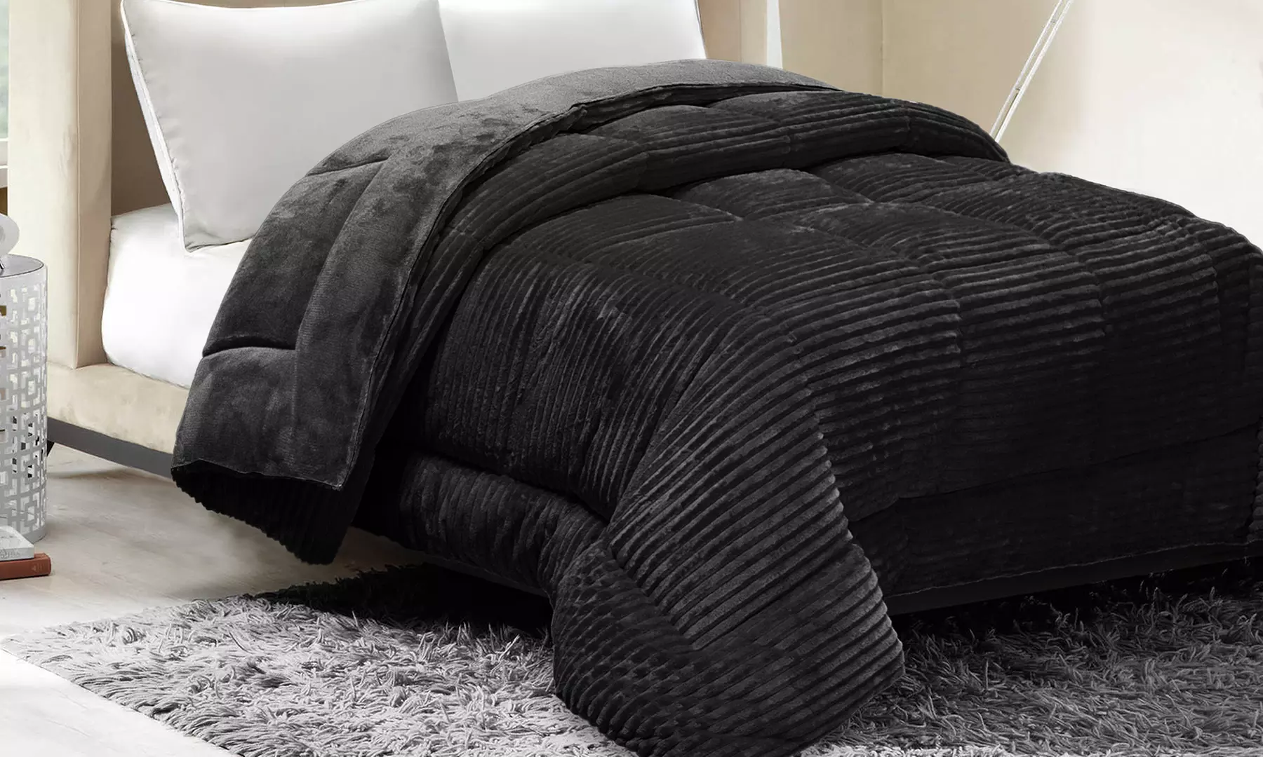 Couette "Coton Club" Sampur en velours côtelé