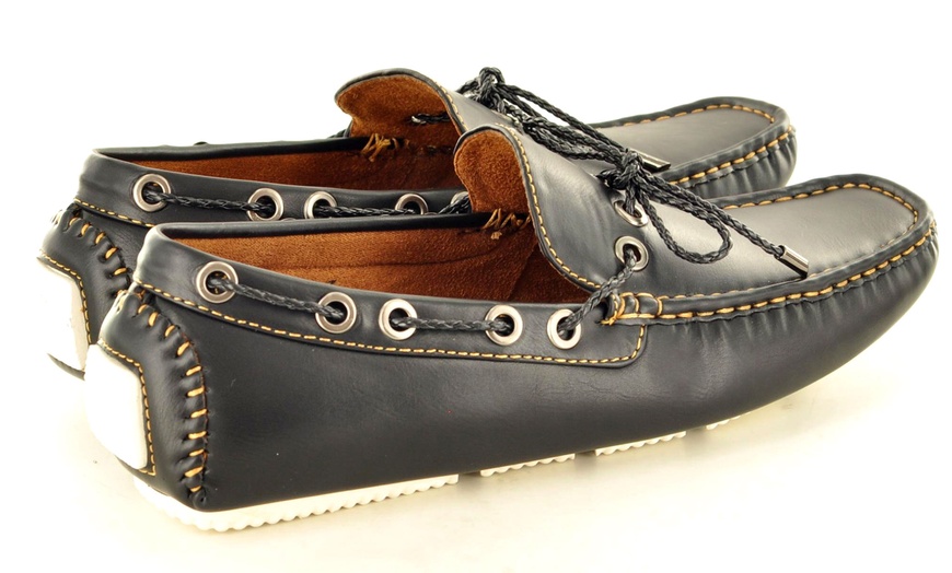 Image 5: Men's Lace-Up Loafers