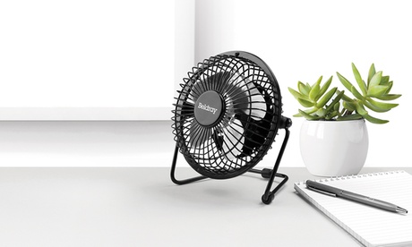 Mini ventilateur de bureau USB, 4 pouces de la marque Beldray
