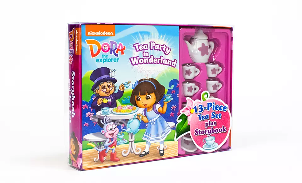 Dora the Explorer Storybook and Tea Party Set - Second Medium