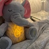 Image 1: Stress-Reducing Elephant Plush Toy