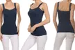 Style Clad Women's Lace Trim Tank Top (1- or 3-Pack) - Second Medium