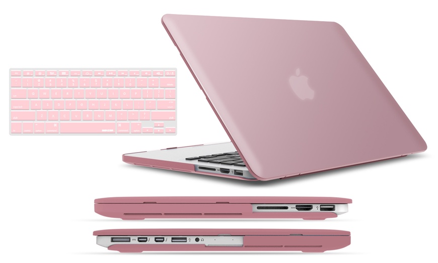 Image 5: MacBook Pro 13" or 15" Hardshell Case and Keyboard Cover (2012-2015)