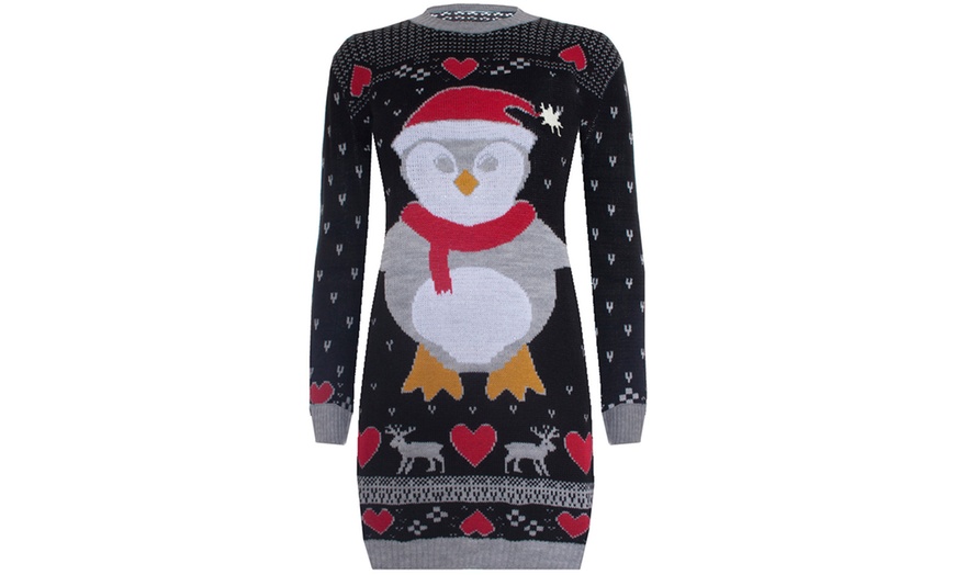 Image 3: Christmas Jumper Dress