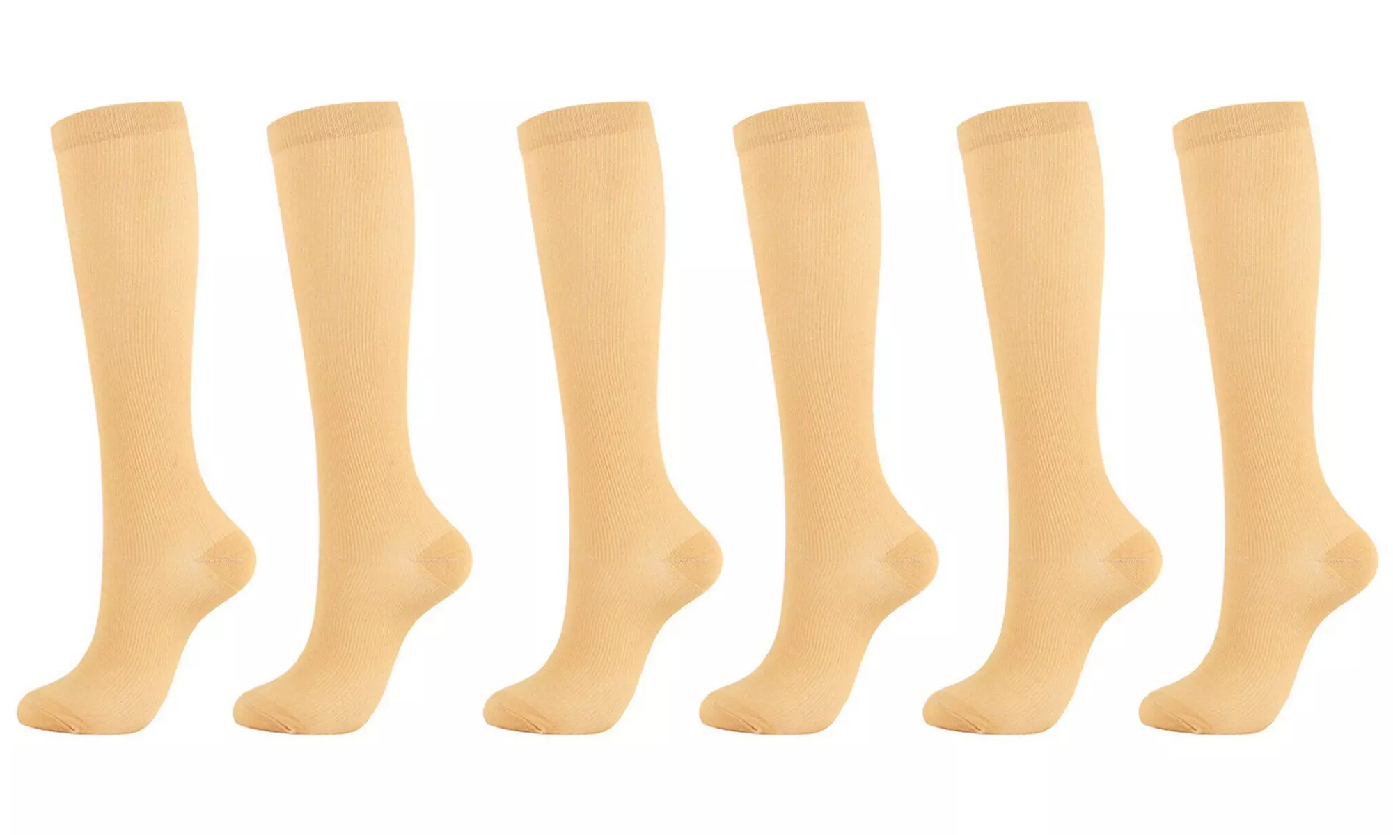 1x oder 3x Paar Unisex Kompressionsstrümpfe