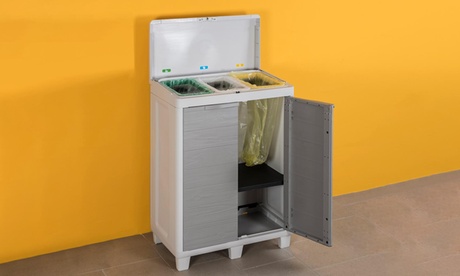 Mobiletto per la raccolta differenziata TooMax con portata massima di 15 kg