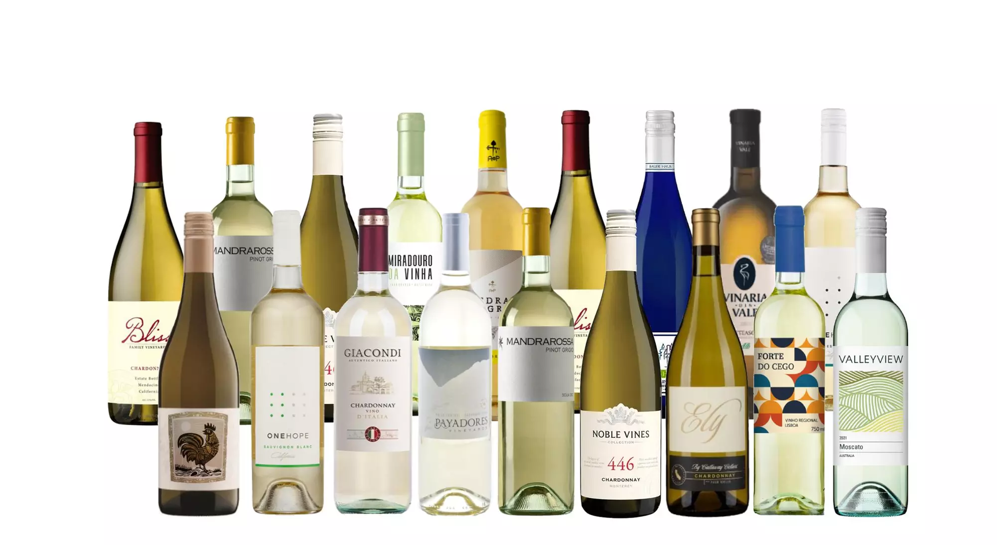 18-Pack of Spring Wines from WineOnSale (79% Off) - Second Medium