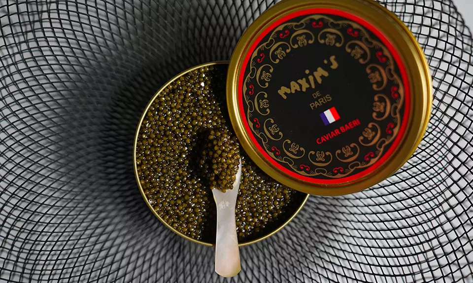 1 boîte de 30g, 50g, 100g ou 250g de Caviar Baeri, Osciètre ou Beluga (jusqu'à 49% de réduction) - Second Medium