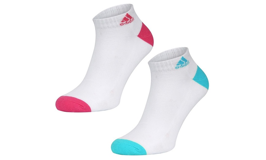 Image 1: Women's Adidas Ankle Socks