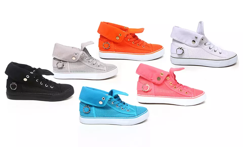 Apple Bottom Low Top Sneakers. Multiple Colors Available. Free Returns. - Primary Image