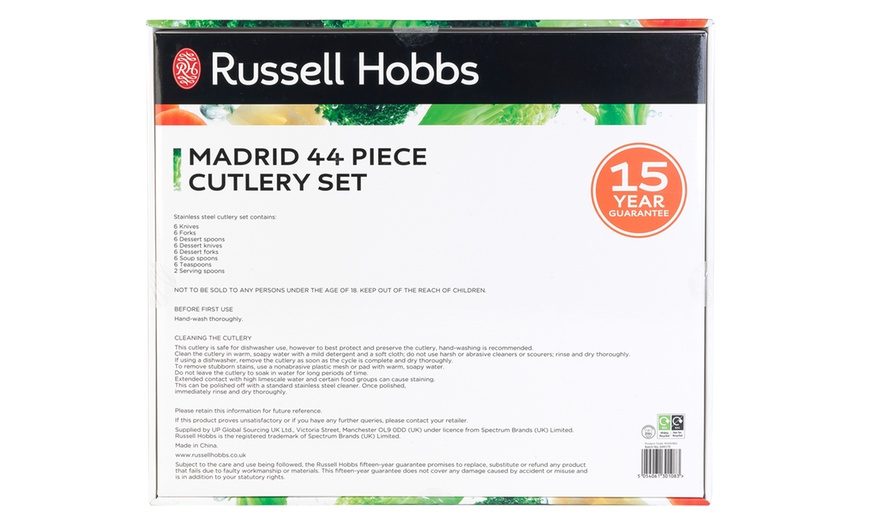 Image 6: Russell Hobbs Cutlery Set