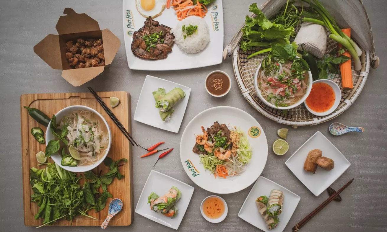 $25, $50, or $100 Gift Card at Pho Hoa Noodle Soup & Jazen Tea (Up to 20% Off)  - Primary Image