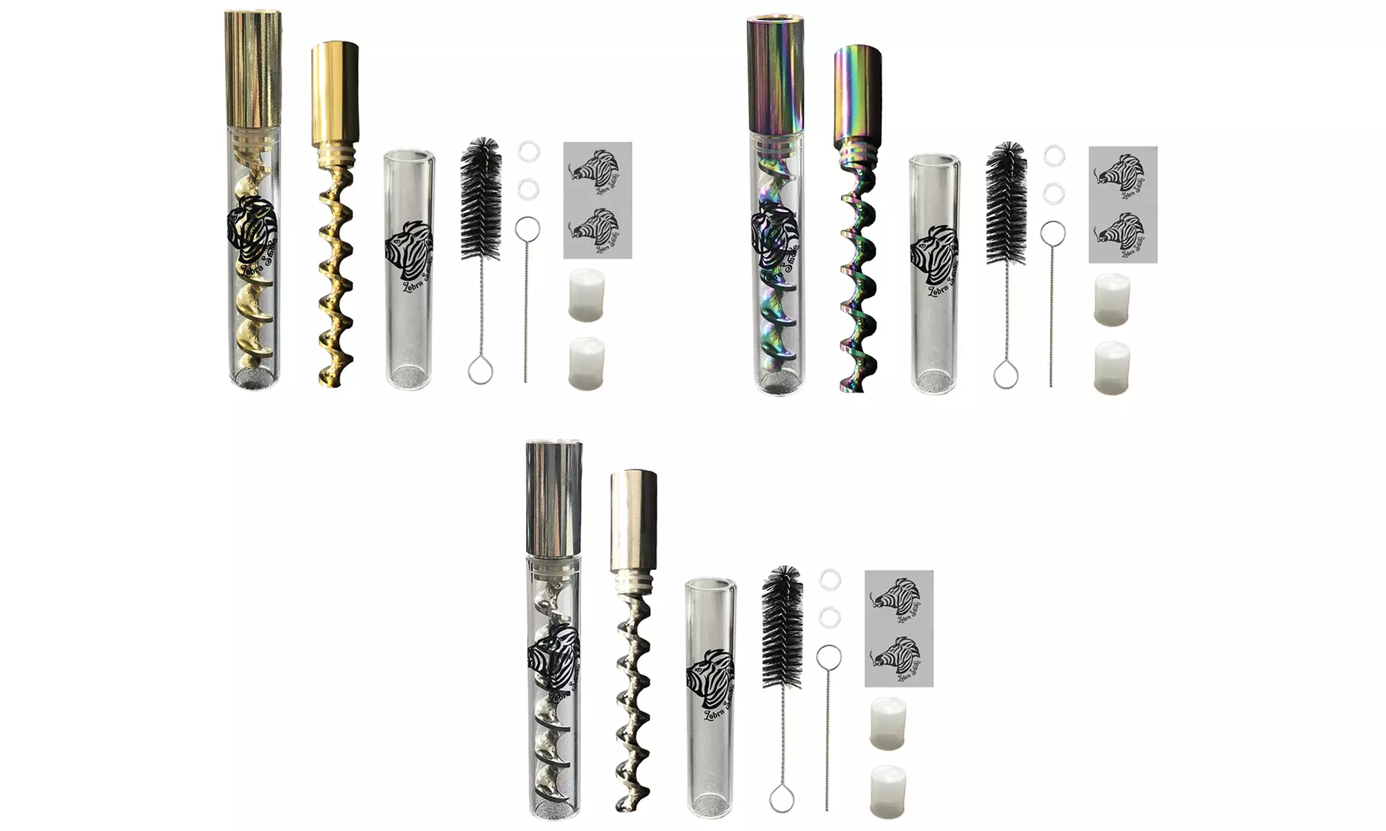 Z-Pipe Slim Twist Glass Blunt by Zebra Smoke - Primary Image