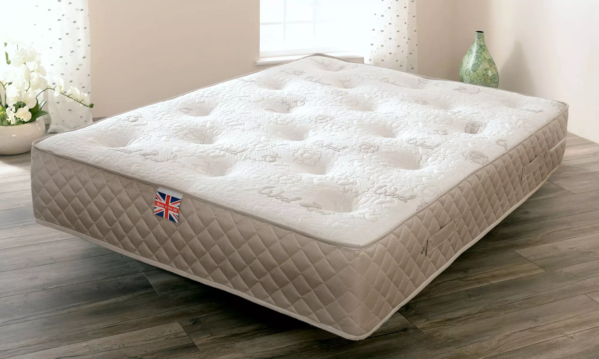 Memory Foam and Wool Pocket Sprung Mattress