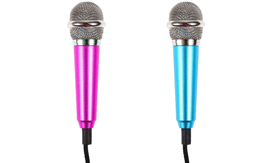 Image 11: Mini Karaoke Microphone