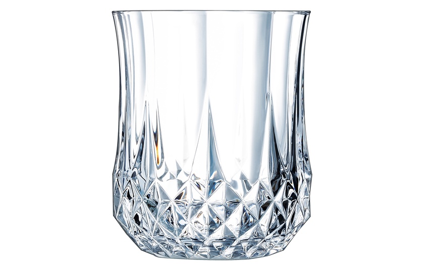 Image 6: 6 or 12 Crystal Tumbler Glasses