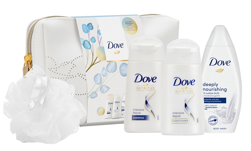 Image 1: Dove Beauty Bag Gift Set